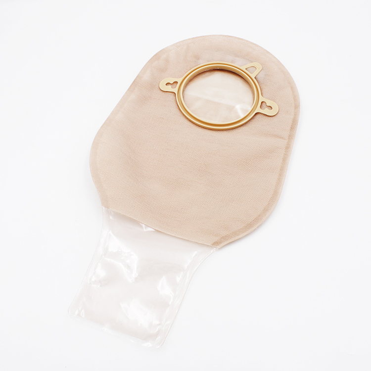 Double Tape Collar Hydrocolloid Two Piece Drainable Colostomy Bags