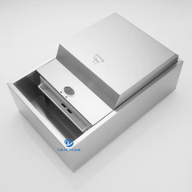 Surface Mounted SS304 Toilet Paper Towel Dispenser for Multi-Fold Standard Paper Towel