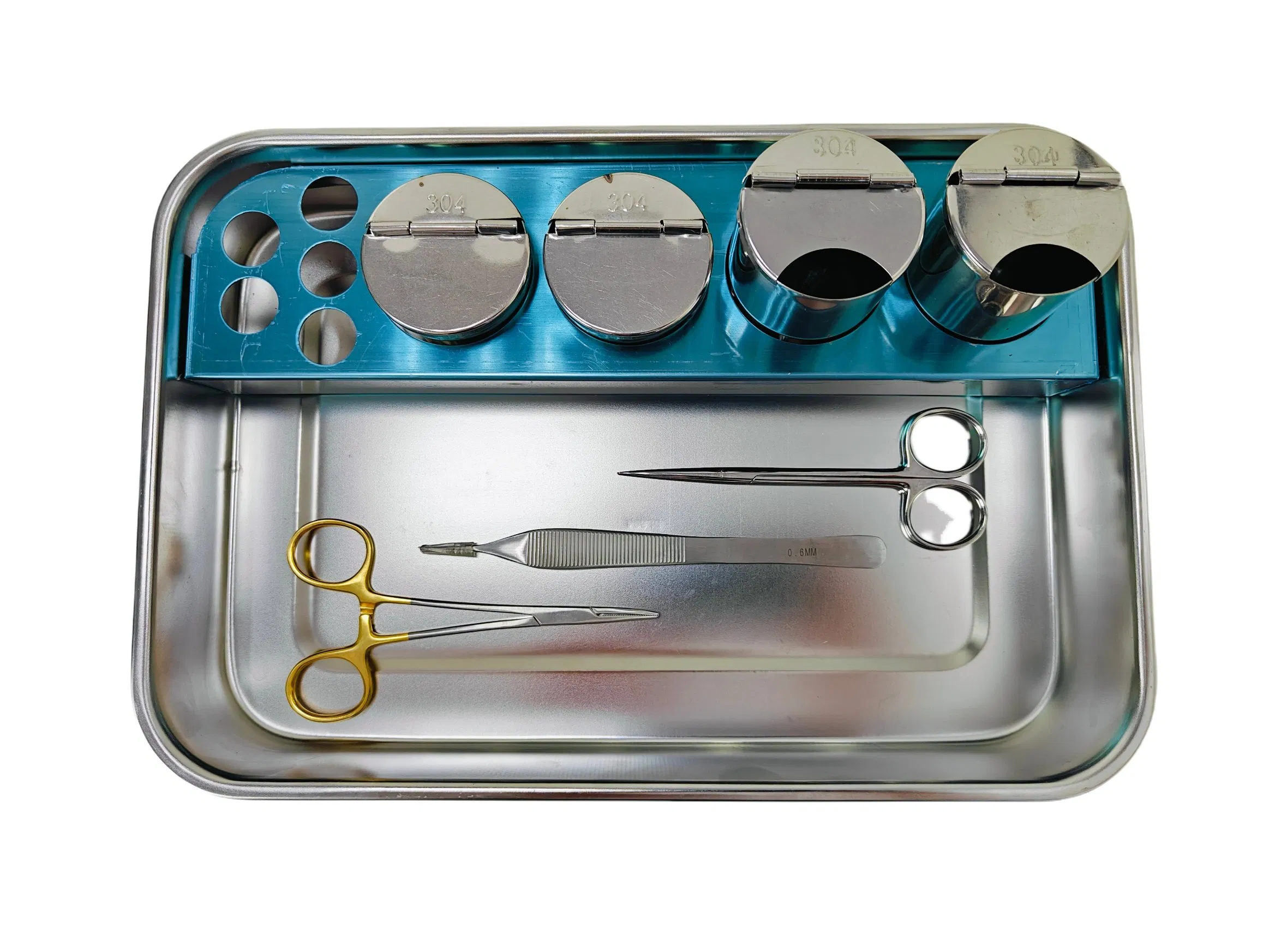 304SS Stainless Steel Dressing Change Device Medical Packaging Sterilizing Container