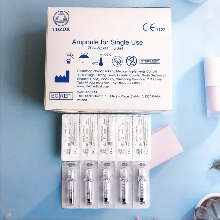 Premium Hyaluron Pen Starter Kit with Sterile Tbzbk Ampoules Elasty D-Equipped