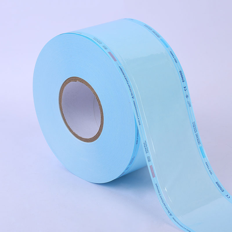 Wholesale Heat Sealing Sterilization Pouch Roll with Steam and Eo Indicator