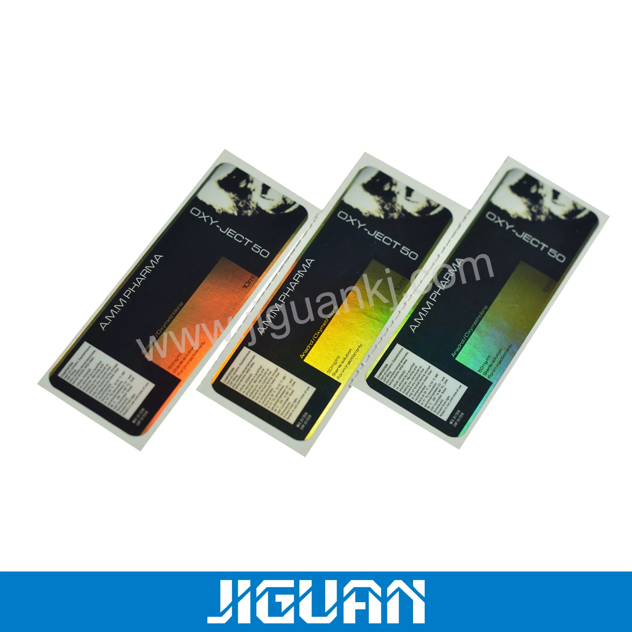 Best Selling Hologram Medical Label for 1.8ml Vial Tube Autoclave Sterilization