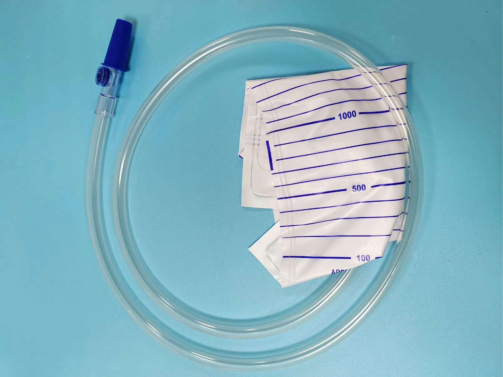2000ml Medical Urine Bag with Push-Pull Valve