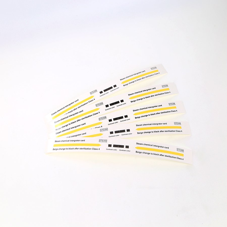 Autoclave Steam Chemical Indicator Strip Labels Tapes Disposable Chemical Gas Sterilization Indicator Strip