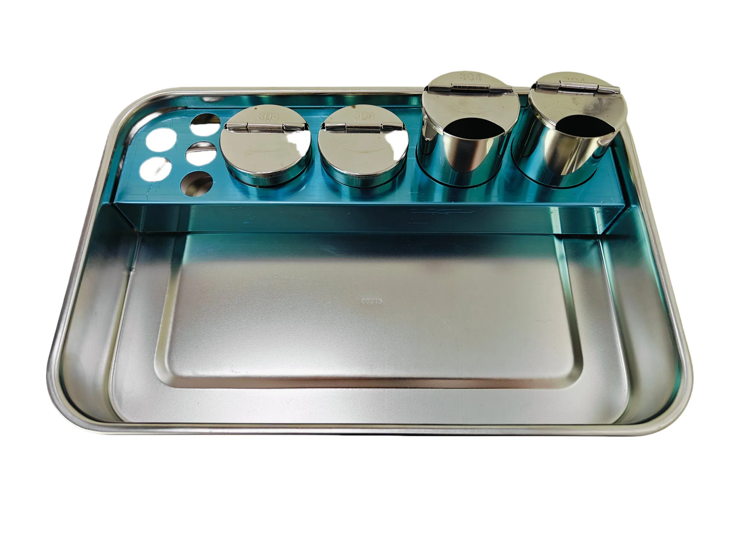 304SS Stainless Steel Dressing Change Device Medical Packaging Sterilizing Container