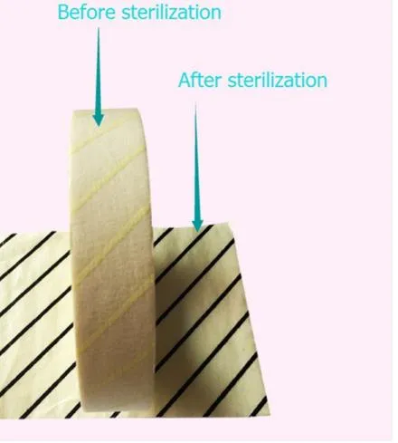 Surgical Instrument Sterilization Indicator Tape