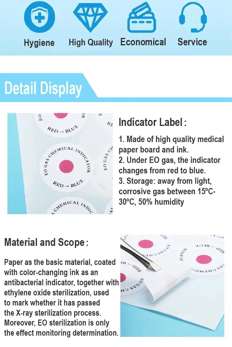 Sterilization Indicator Label 2