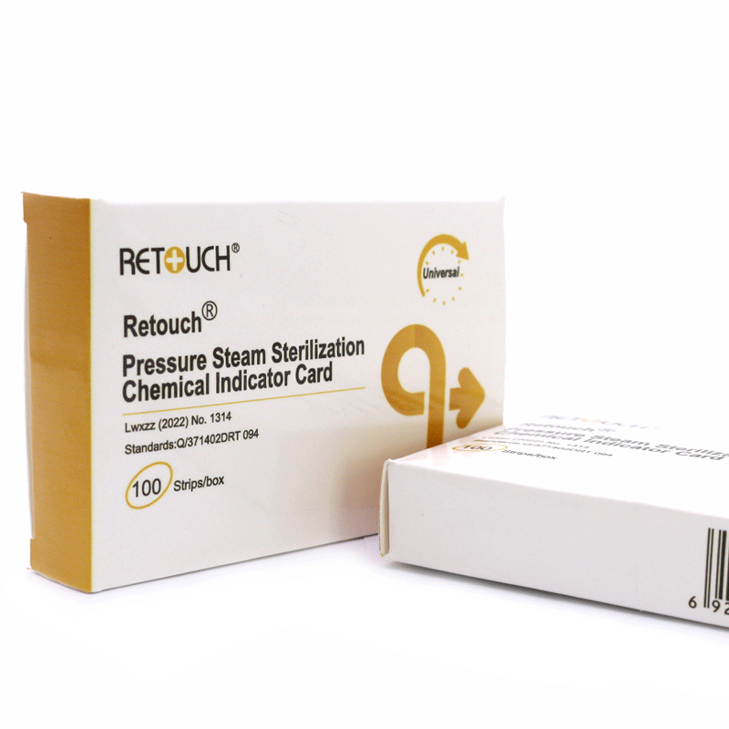 Medical Disposable Sterilization Autoclave Card Chemical Steam Sterilizer Indicator Strip