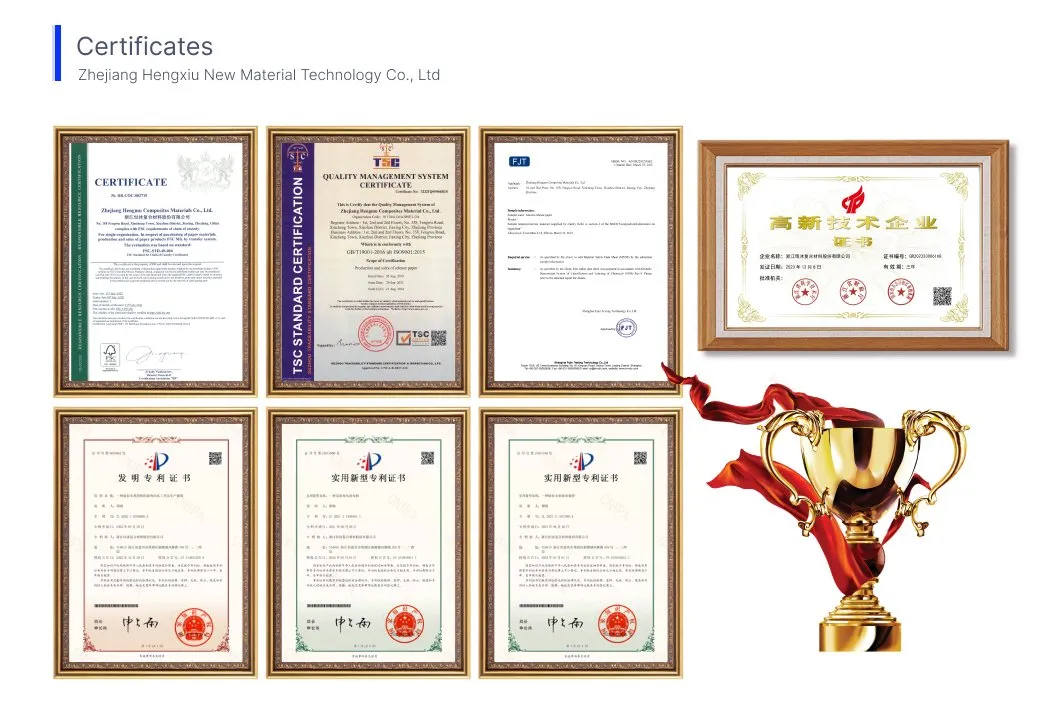 Certificates
