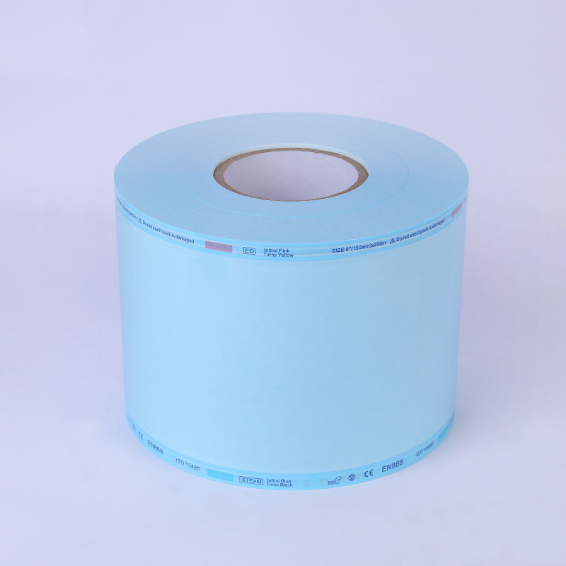 Wholesale Heat Sealing Sterilization Pouch Roll with Steam and Eo Indicator
