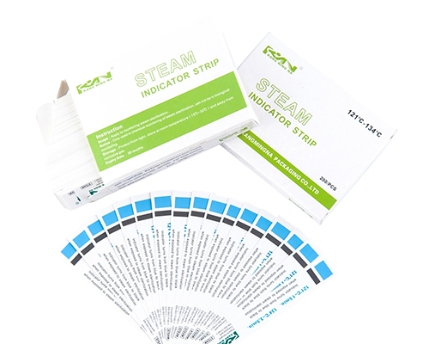 Autoclave Indicator Card for Hospital/Medical Instruments/Sterile Packaging