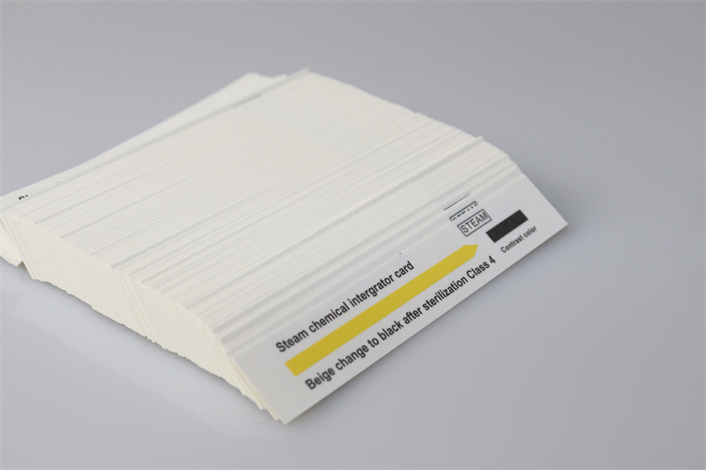 Factory Supply Autoclave Chemical Steam Indicator Strip Sterile Indicator Card