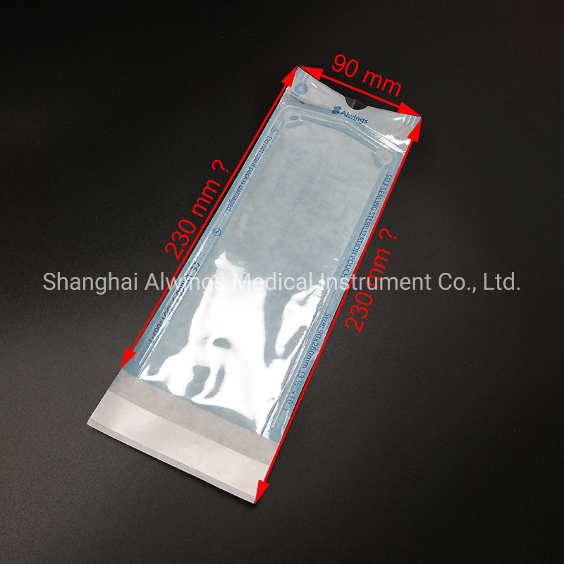 Alwings Medical Instrument Self-Sealing Sterilization Pouches with Paper and Film