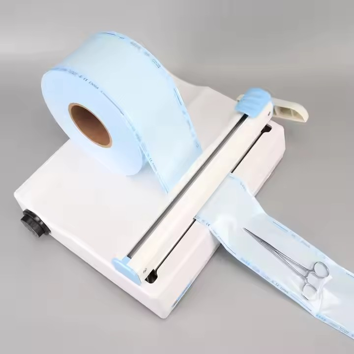 Custom Made Disposable Surgical Instrument Pouches Self Seal Flat Peelable Sterilization Pouch for Medical Device Packaging