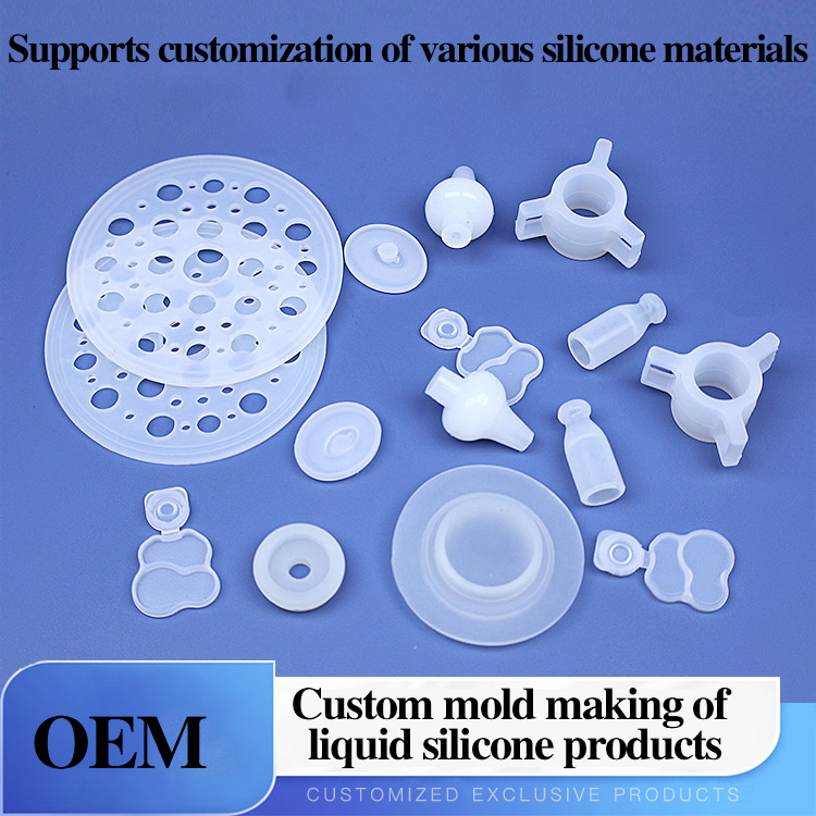 Customized Liquid Silicone Medical Equipment Medical-Grade Transparent Silicone Rubber Product Accessories