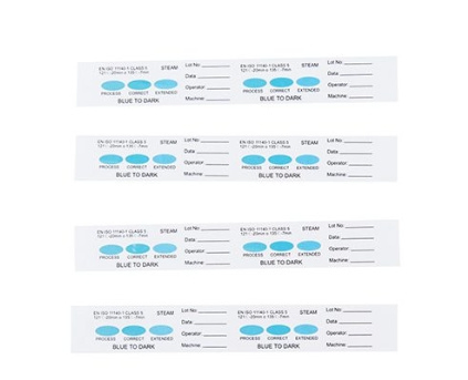 China Hot Sales Pressure Steam Sterilization Chemical Indicator Card