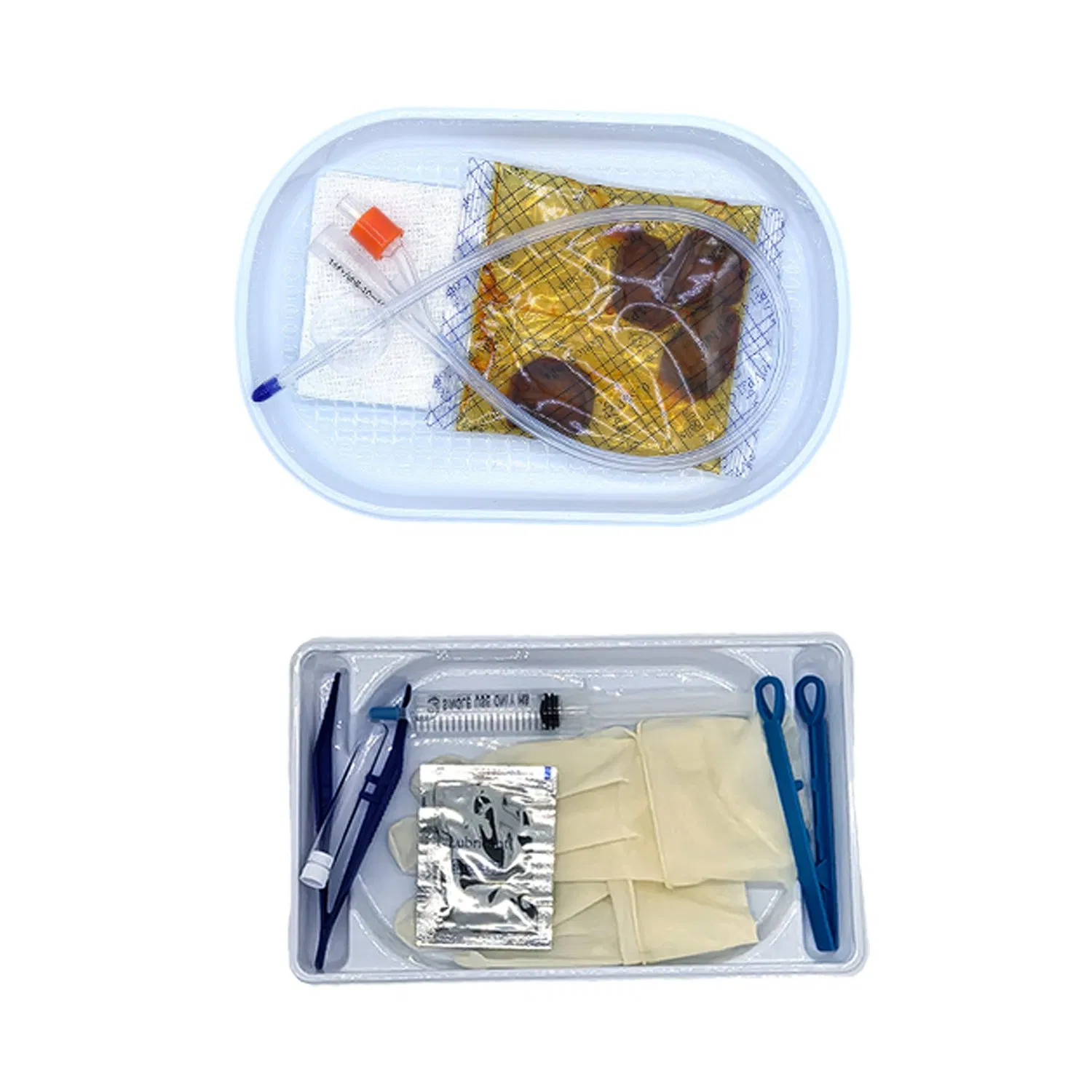 Premium Silicone Urethral Catheter Tray for Safe Use