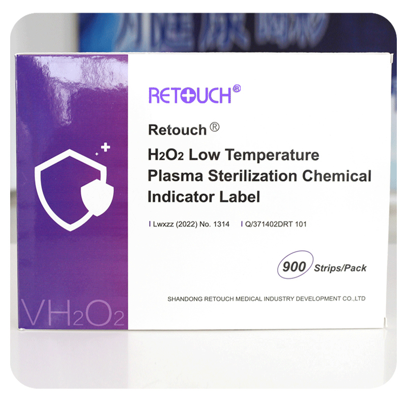 H2O2 Low Temperature Plasma Sterilization Chemical Indicator Label for Medical Monitor