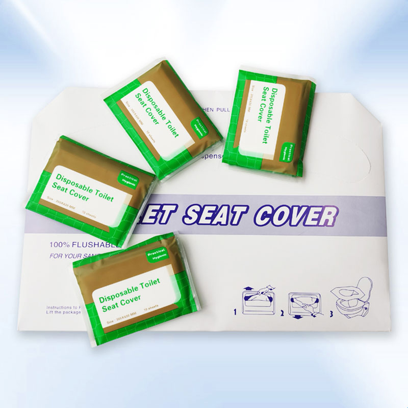 Customized OEM Disposable Toilet Paper Seat Cover Bathroom Travel Accessories