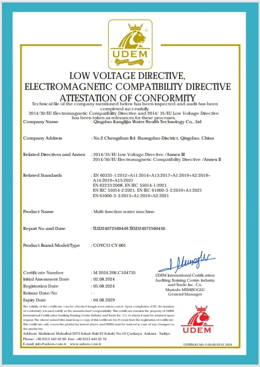 CE Certificate