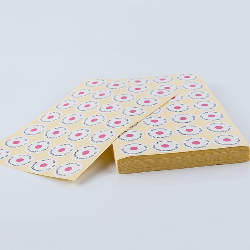 30mm Circle Self Adhesive Chemical Eo Gas Sterilization Indicator Label