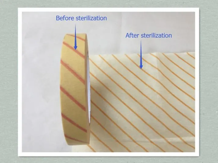 Surgical Instrument Sterilization Indicator Tape