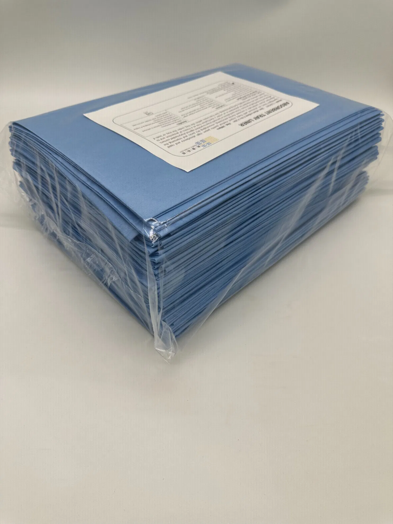 Blue Absorbent Tray-Liners Cutomized Sizes