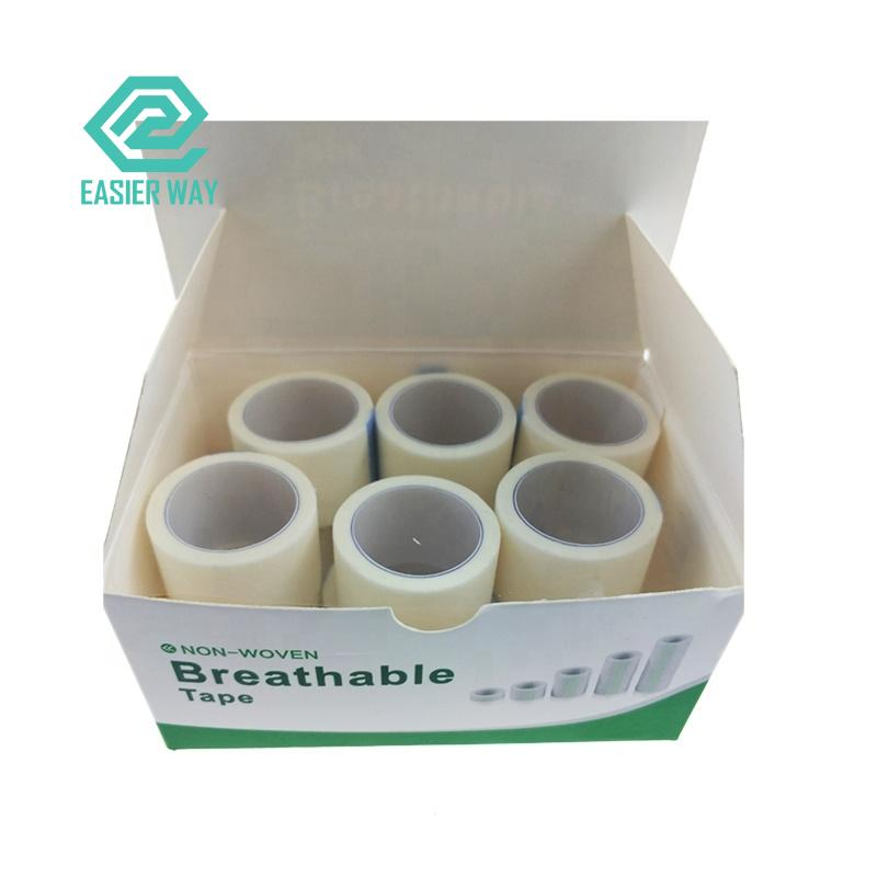 Factory Price 5yards White/Skin Color Medical Tape with ISO Approved