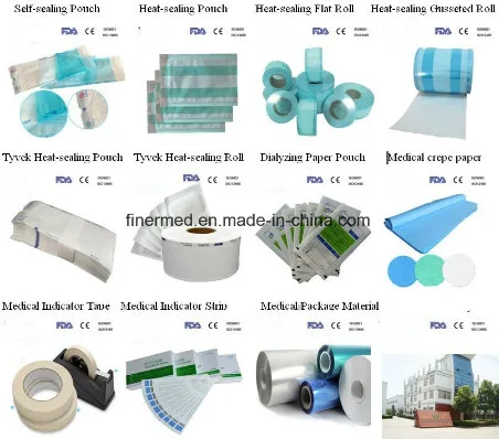 Medical Autoclave Sterilization Crepe Paper Wraps