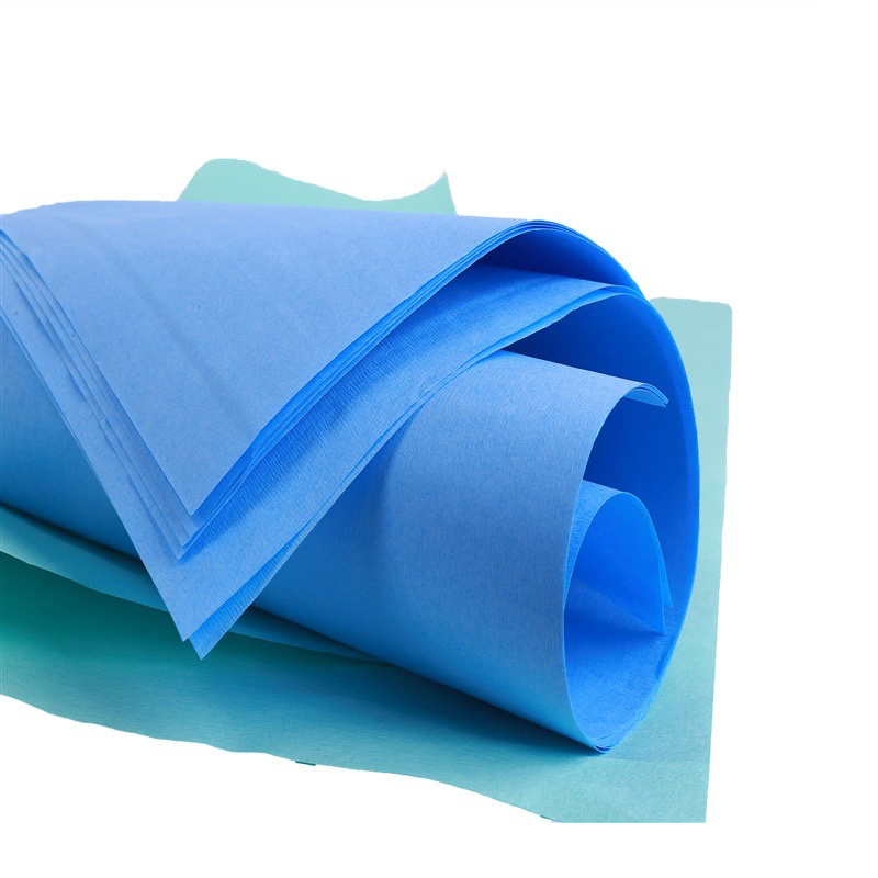 Hospital Autoclave Sterilization Medical Consumables Crepe Paper Sheets Medical Devices