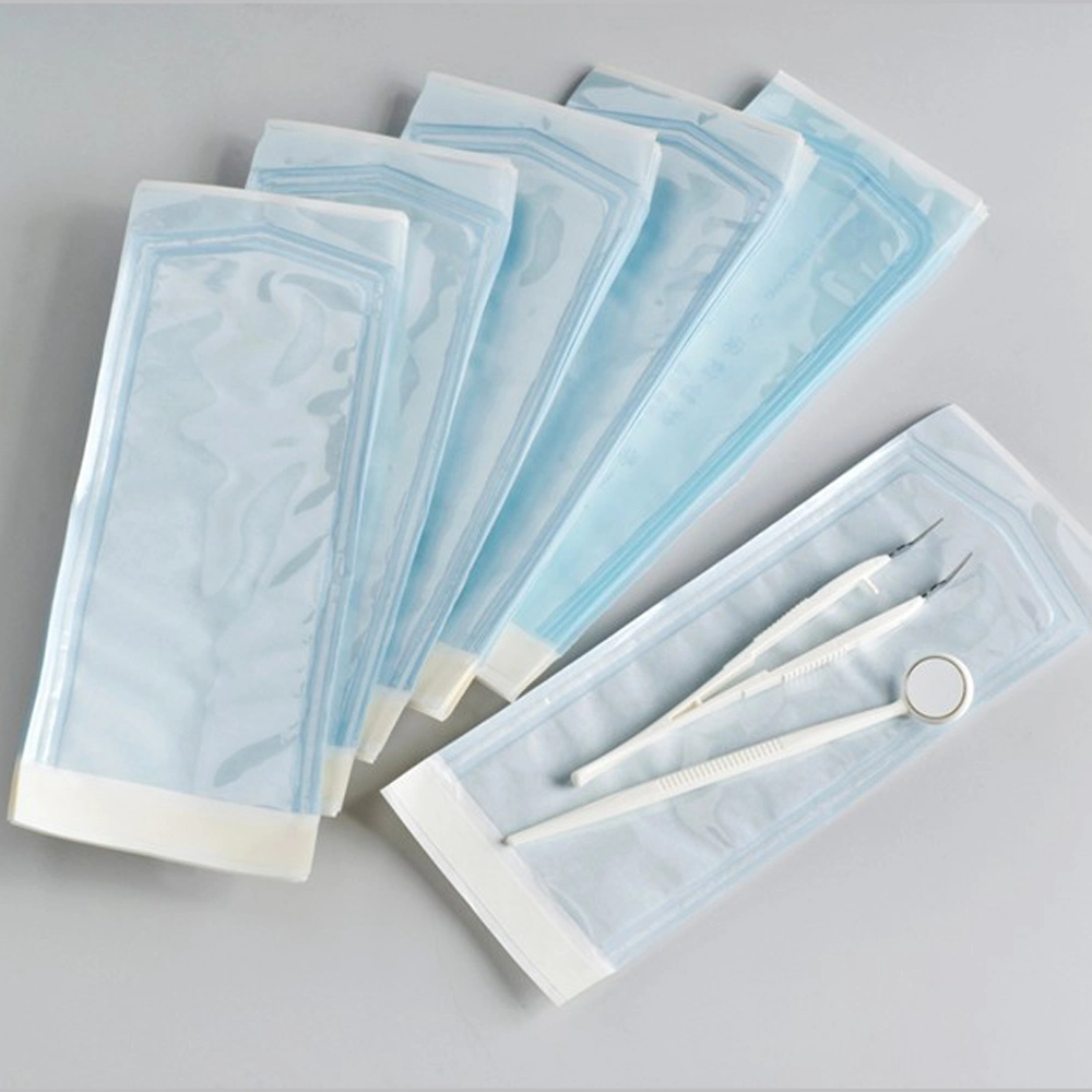 Medical Sterile Pouch Roll Self Sealing Medical Sterilization Flat Pouch