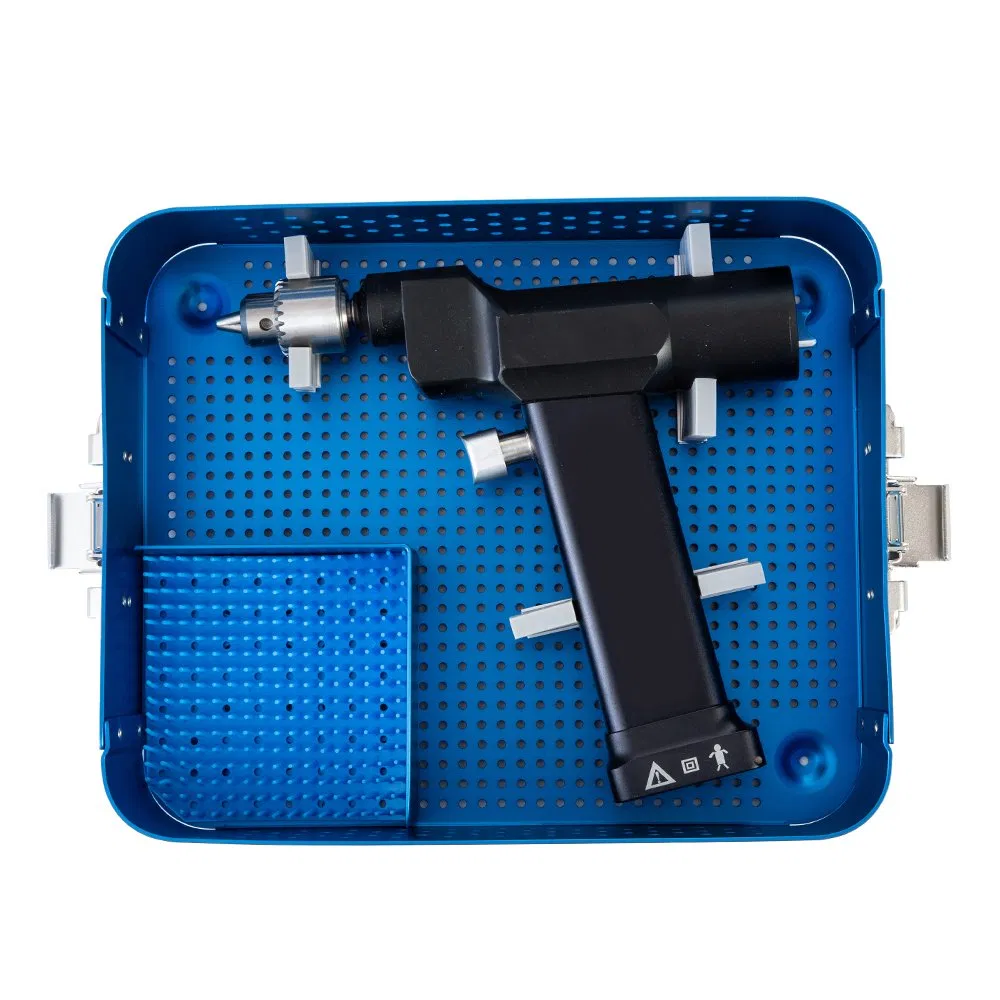 Competitive Price Orthopedic Surgical Instruments Mini Multi-Functional Drill Sterilization Box for Veterinary Medical Power Tool Electric Drill and Saw
