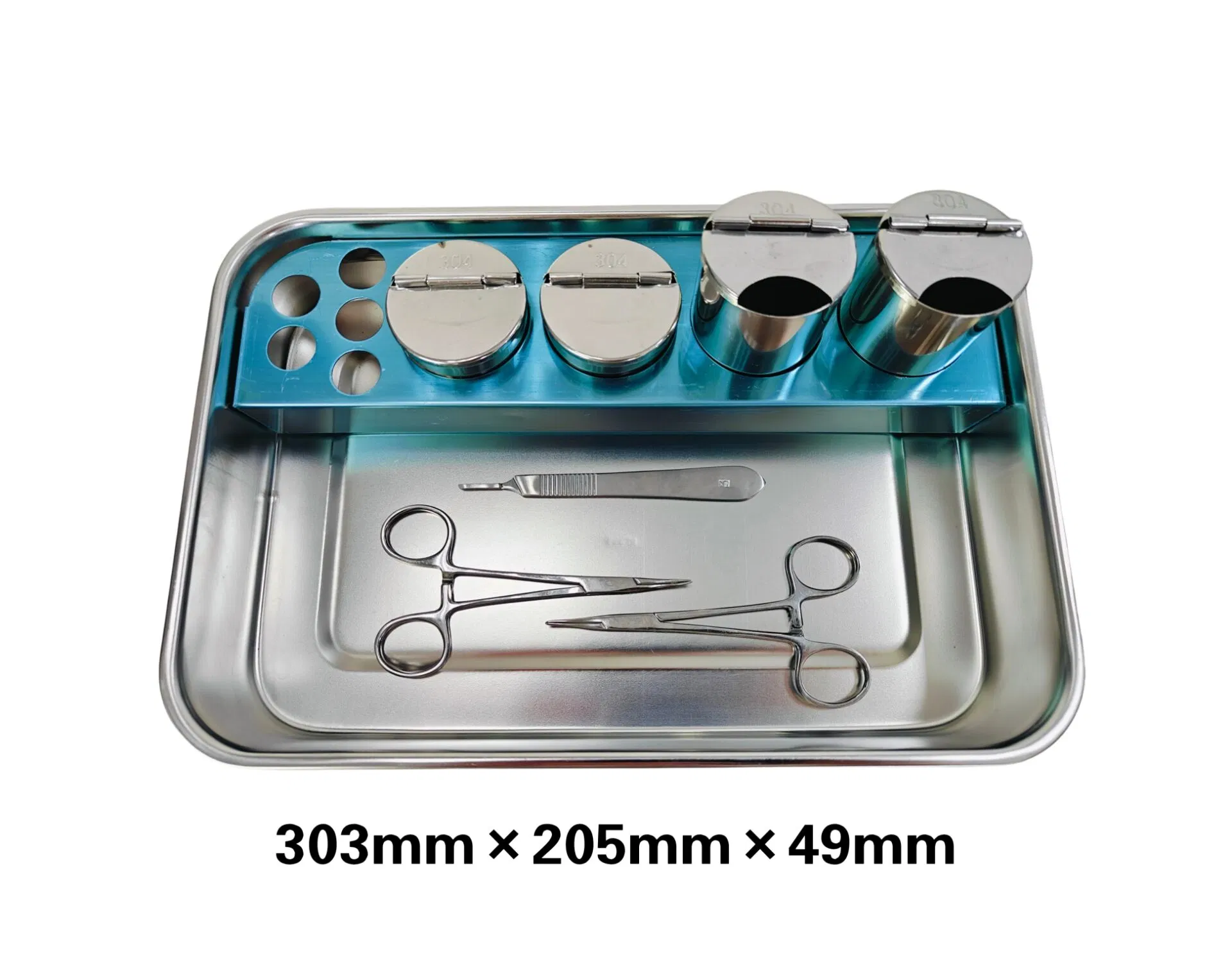 304SS Stainless Steel Dressing Change Device Medical Packaging Sterilizing Container