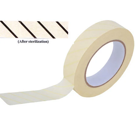 H2O2 Plasma Medical Sterilization Autoclave Steam Indicator Tape