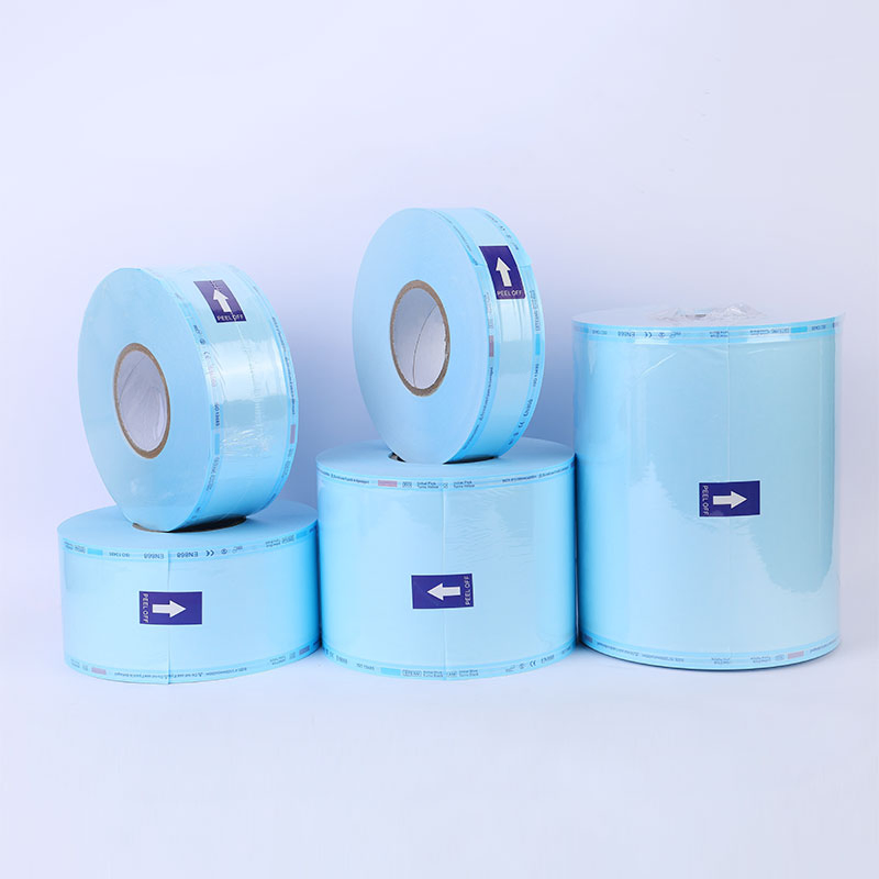 Wholesale Heat Sealing Sterilization Pouch Roll with Steam and Eo Indicator