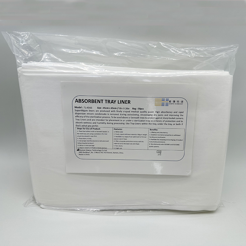 1/4 Fold 450X650mm Sterilization Tray Liner