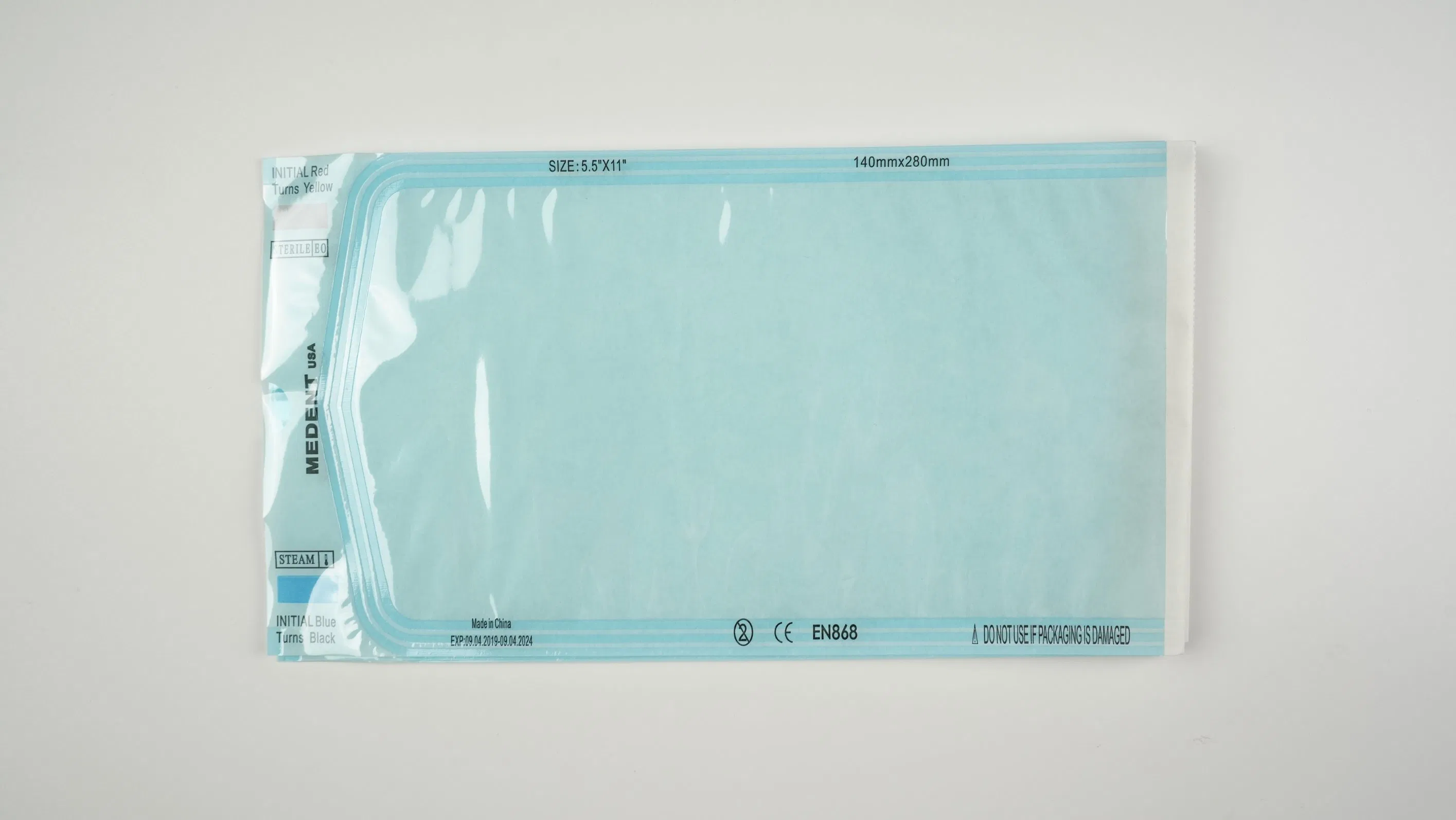 High Quality Medical Consumable Dental Sterile Packaging Pouch Dental Self Sealing Sterilization