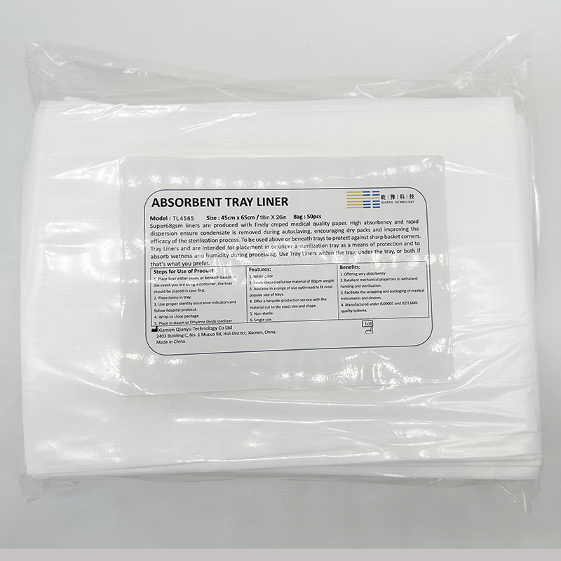 1/4 Fold 450X650mm Sterilization Tray Liner