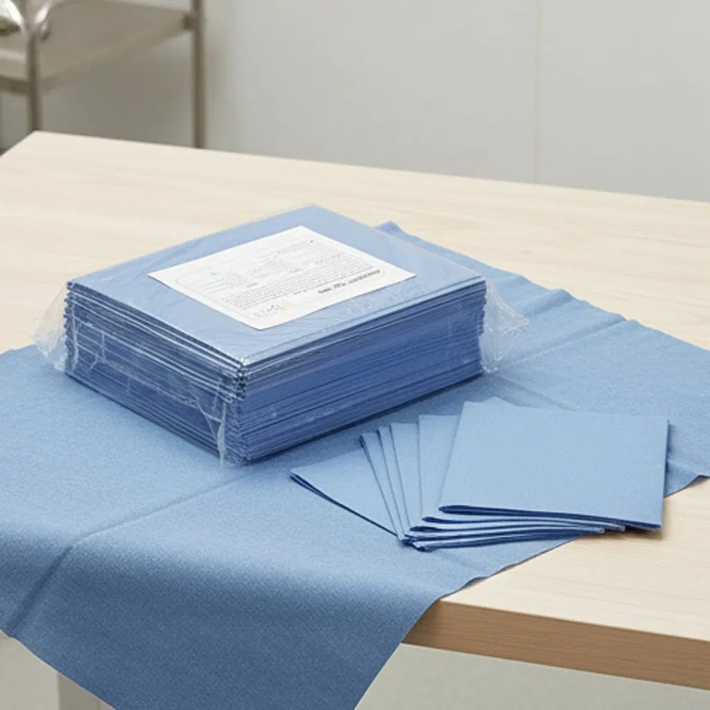 Autoclave Tray Liners 45X65cm, 1/4 Fold, 100PCS/Bag