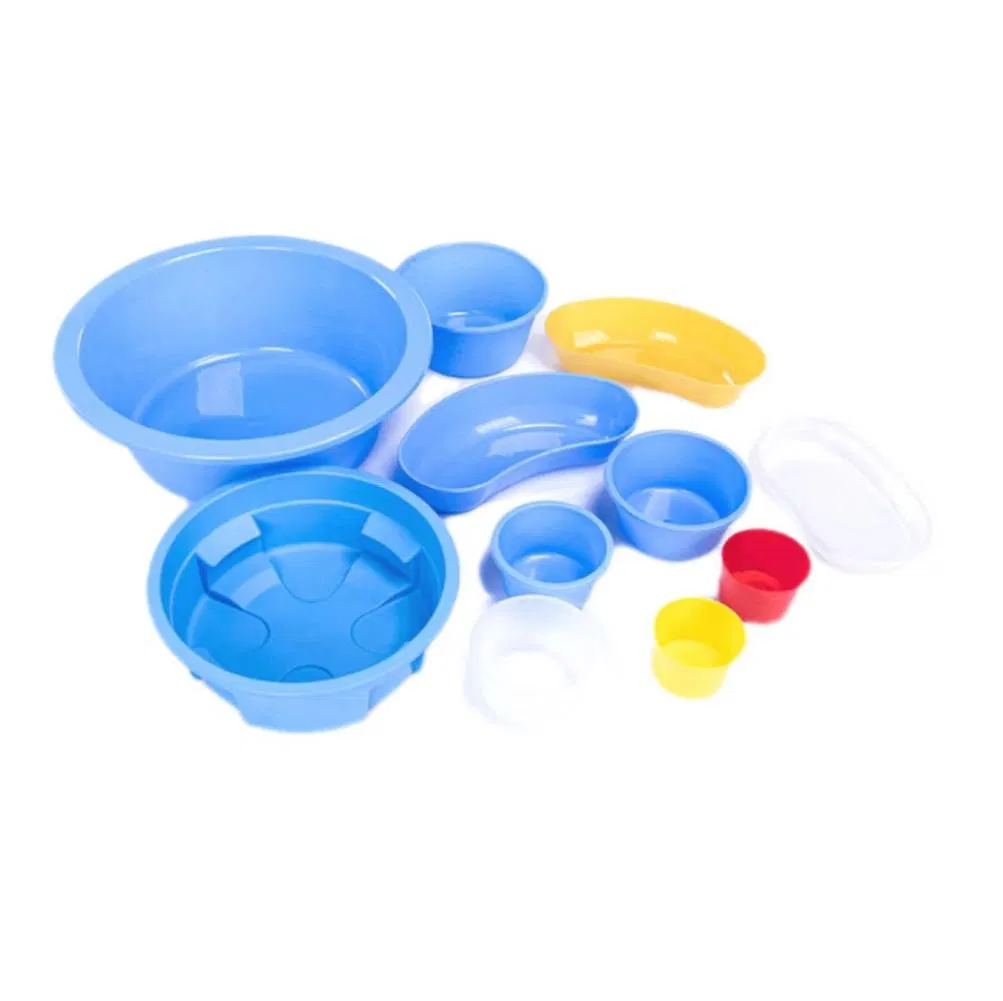 Disposable Plastic Bowl&Trays&Guidewire Basins with Lid for Accessories of Surgical Packs