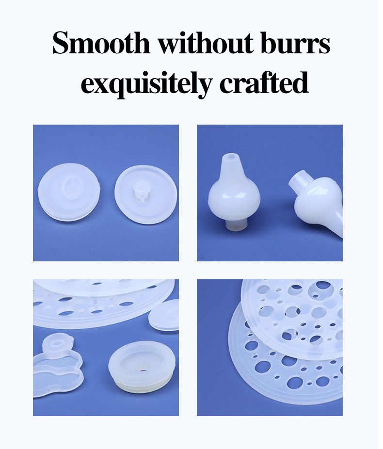 Customized Liquid Silicone Medical Equipment Medical-Grade Transparent Silicone Rubber Product Accessories