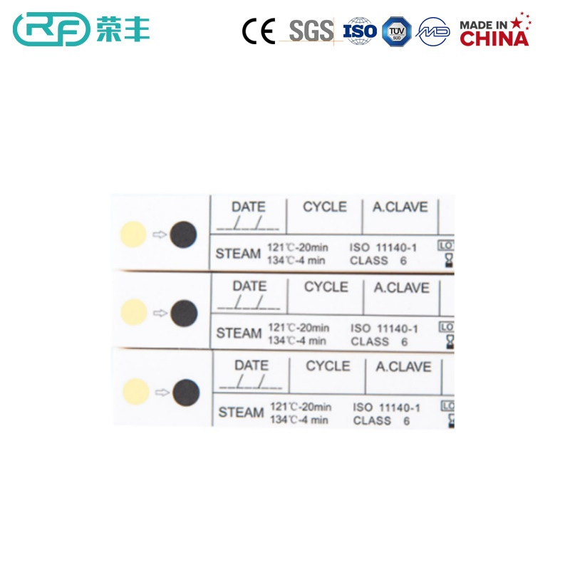 Class 6 Steam Indicator Cards Verify Steam Sterilization Systems