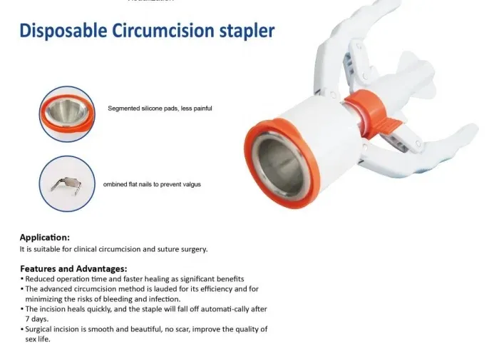 Disposable Circumcision Stapler Parts