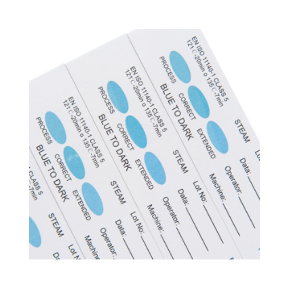 China Hot Sales Pressure Steam Sterilization Chemical Indicator Card
