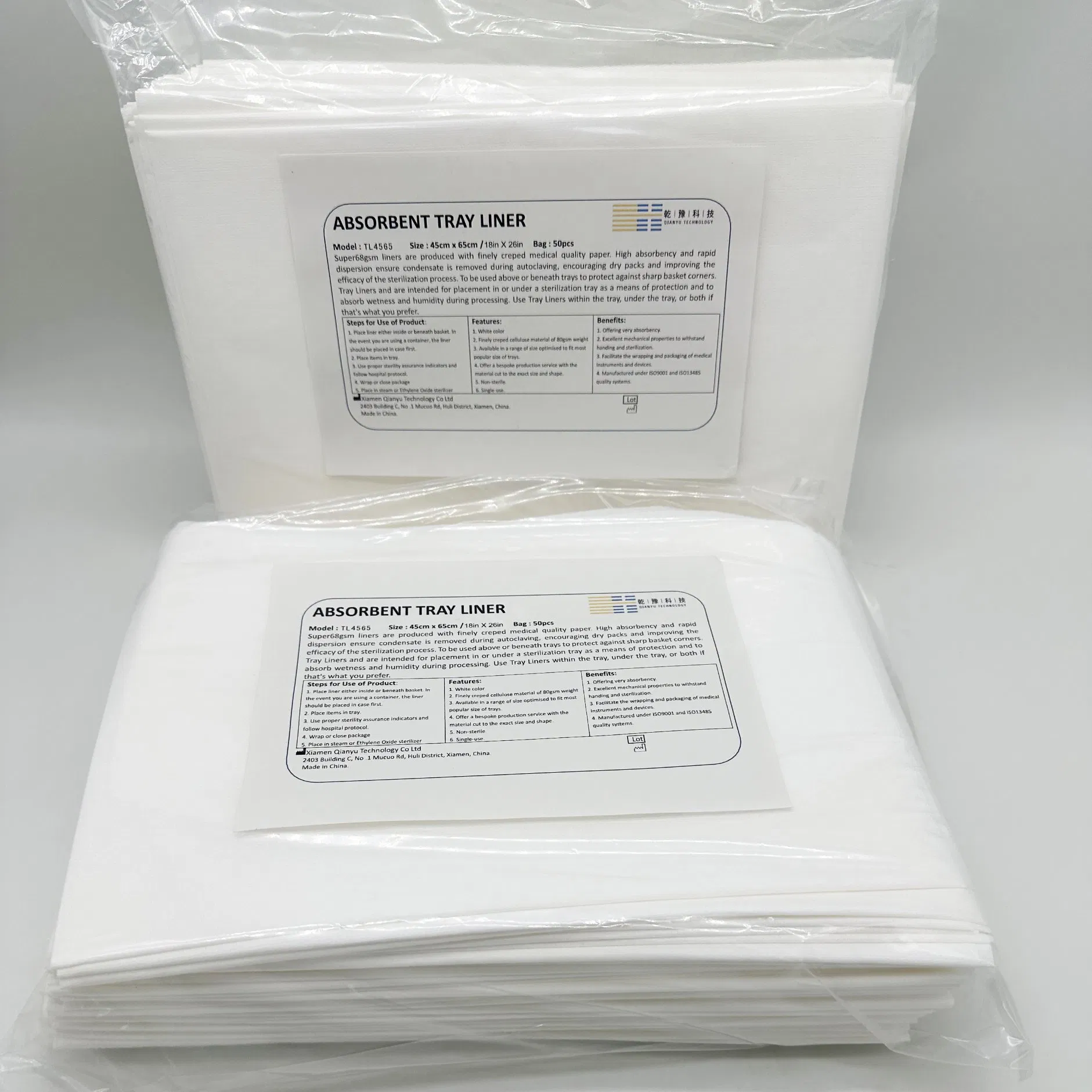 Disposable Instrument Tray Liners