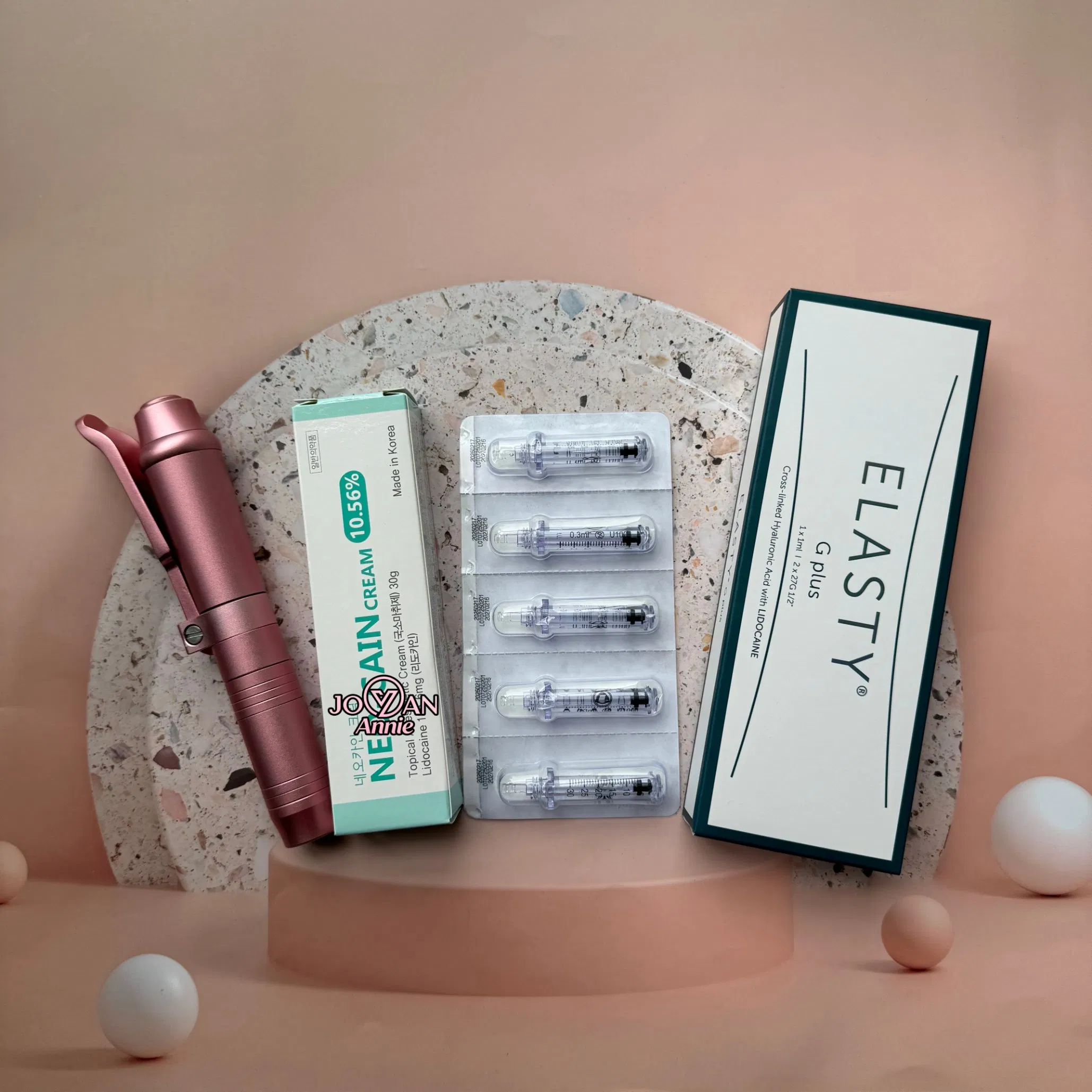 Hyaluron Pen Starter Kit 0.3ml Pen 5 Tbzbk Ampoules 1 Neo Cream Elasty D 2ml