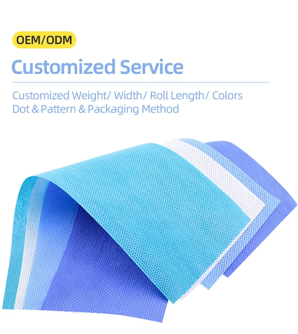 Medical Sterilization Wrap SMS/SMMS Fabric
