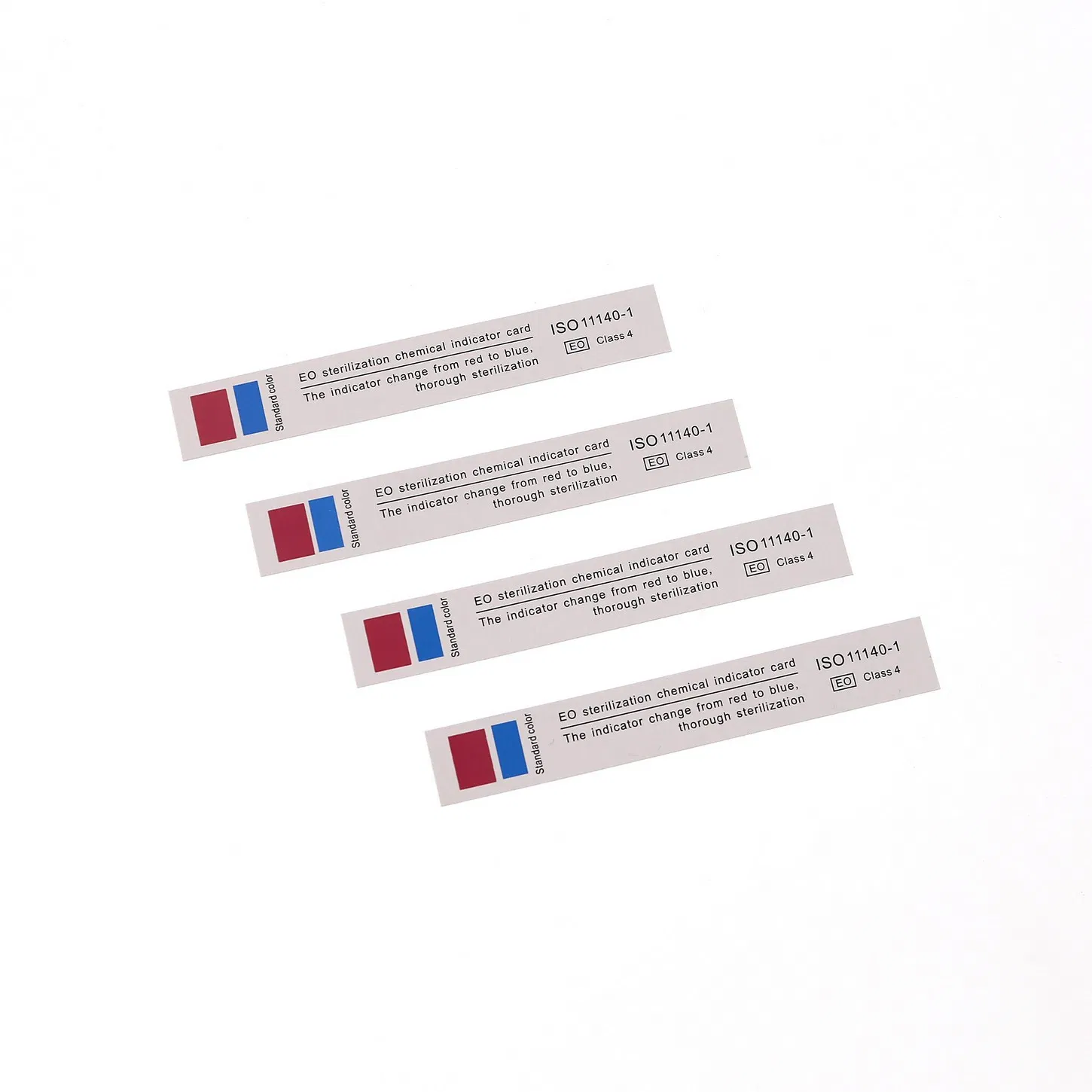 Disposable Chemical Eo/Eto Gas Sterilization Indicator Strip with CE/ISO