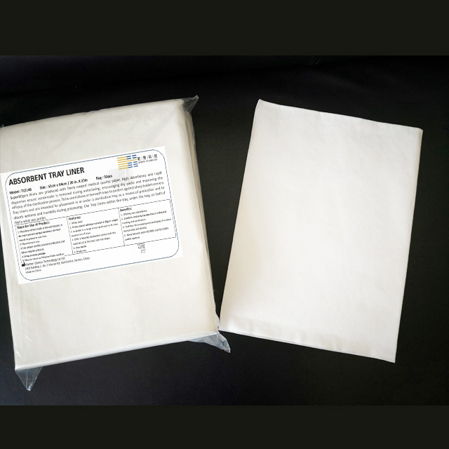 Nonwoven High Absorbency Medical Tray Liner