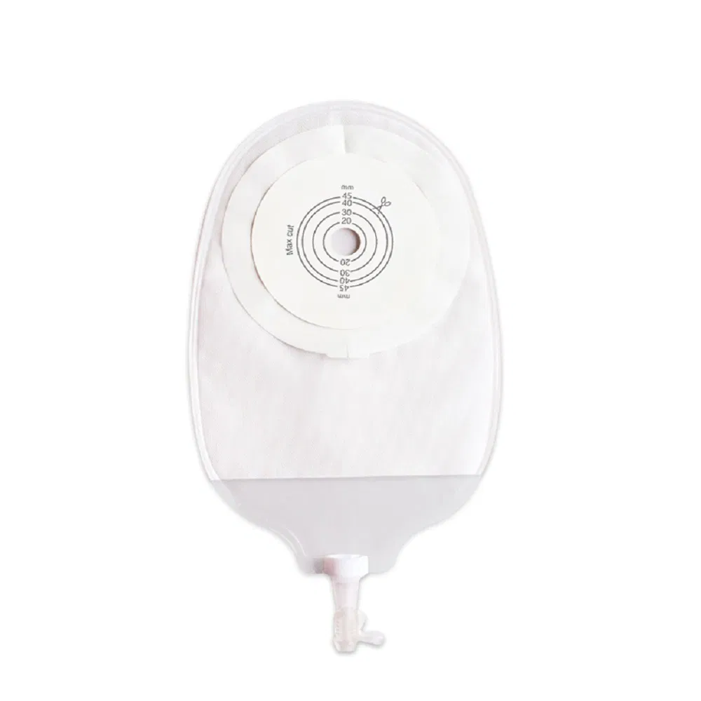 Medical Adhesives One-Piece 45MM 50MM 57MM 60MM Urostomy Urine Ostomy Bag Supplier